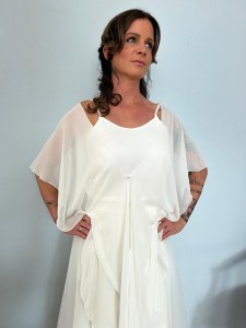 80480 Stola-cape, Chiffon